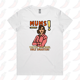 XS / White / Large Front Design Smart Mum 🧠 – Women's T Shirt