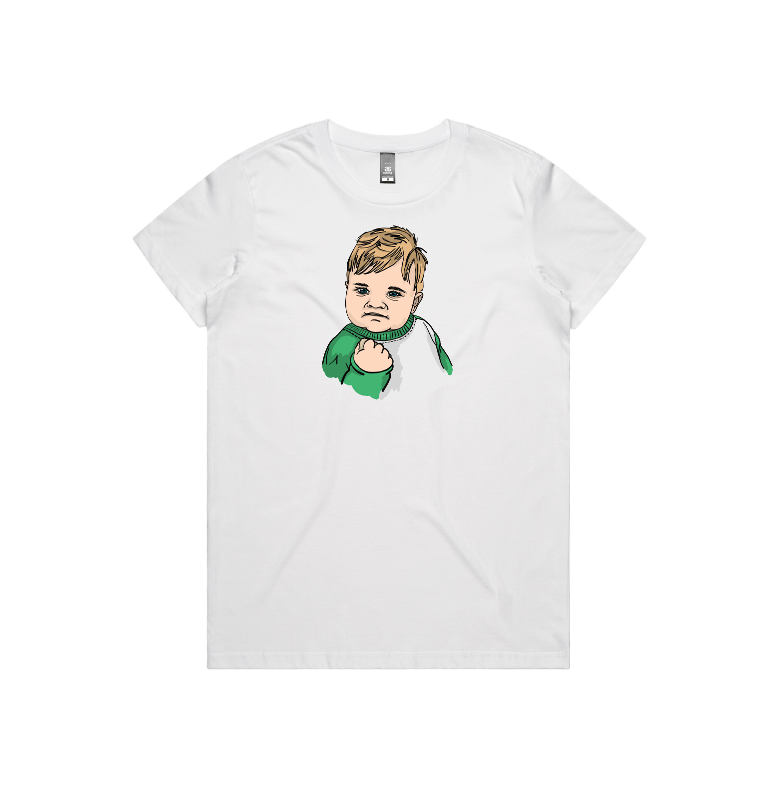 XS / White / Large Front Design Success Kid ✊ - Women's T Shirt