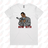 XS / White / Large Front Design Tyson Now Kith 🕊️ - Women's T Shirt
