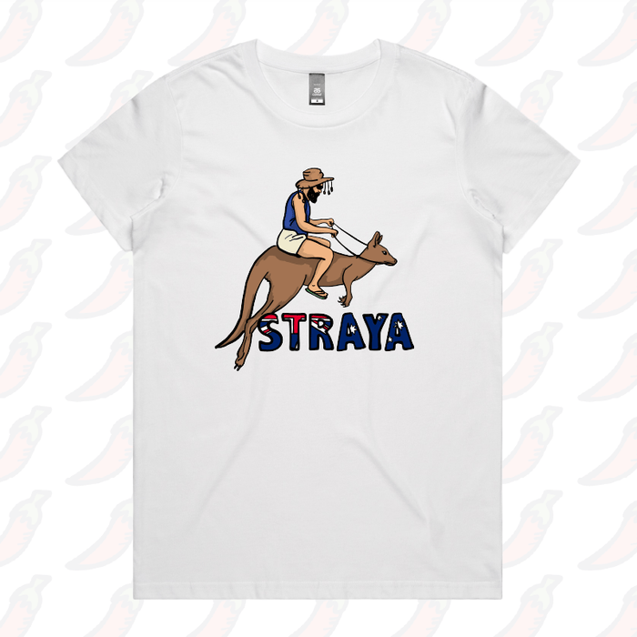 XS / White / Large Front Design Uber Roo 🦘 - Women's T Shirt