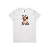 XS / White / Large Front Design Unleash the Karen 😤 - Women's T Shirt