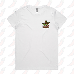 XS / White / Small Front Design Adios Bitchachos 🌮 - Women's T Shirt