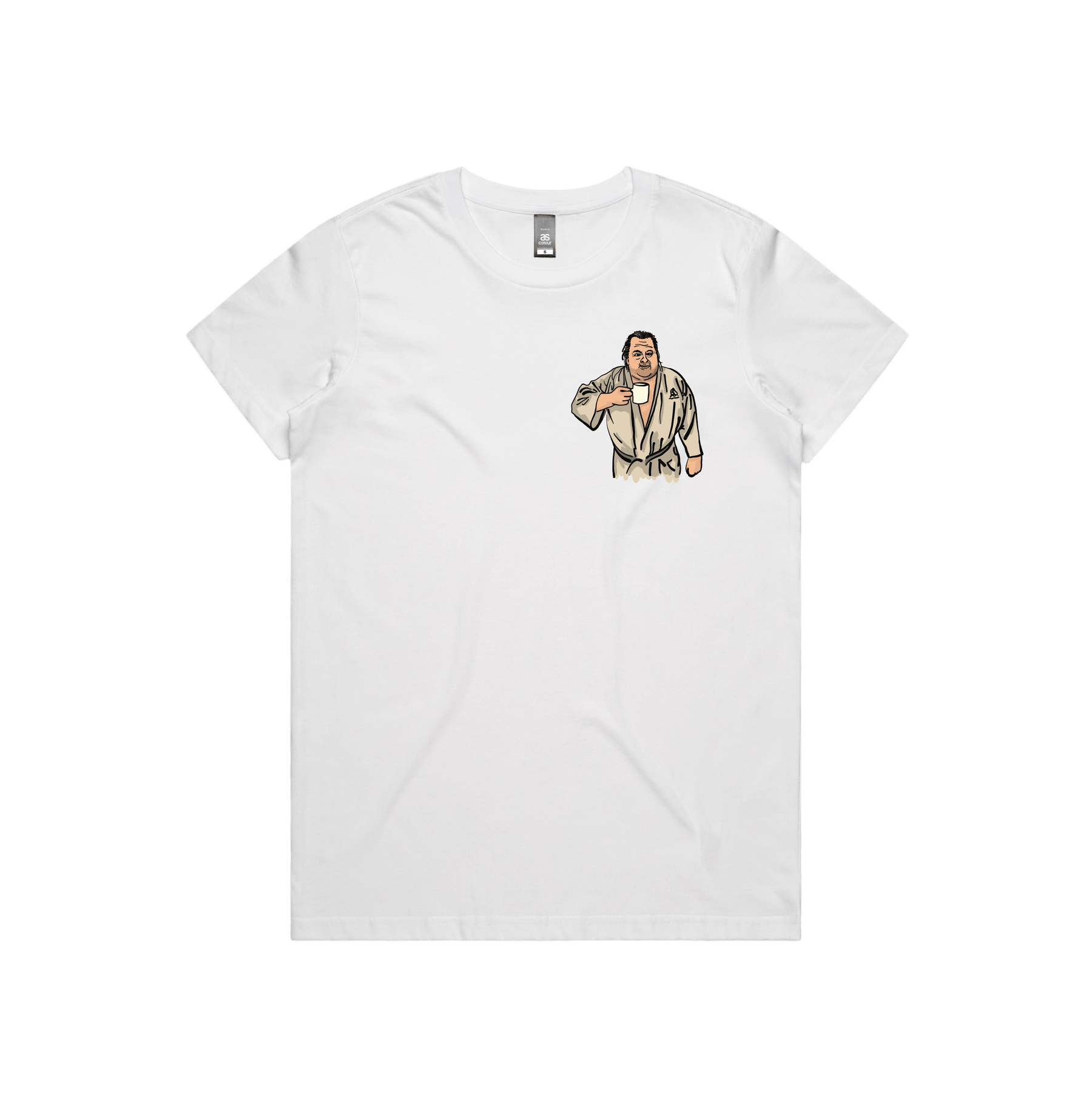 XS / White / Small Front Design Big Ed (90 Day Fiance) 🛺 - Women's T Shirt