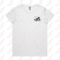 XS / White / Small Front Design Carole Did It 🥩 - Women's T Shirt