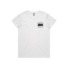XS / White / Small Front Design Casting Couch 📹 - Women's T Shirt