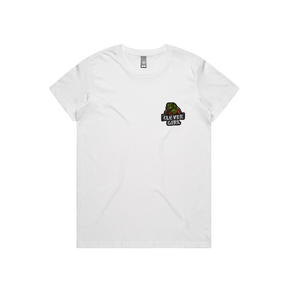 XS / White / Small Front Design Clever Girl 🦖 - Women's T Shirt