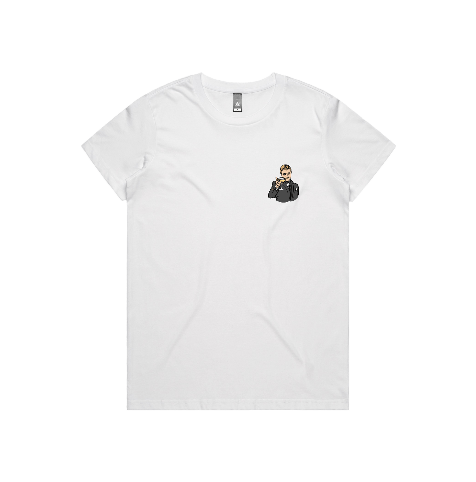 XS / White / Small Front Design DiCaprio Gatsby Cheers 🍸 - Women's T Shirt
