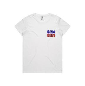 XS / White / Small Front Design Dun Dun 🚔 - Women's T Shirt