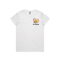 XS / White / Small Front Design Egg Sheeran 🥚 - Women's T Shirt