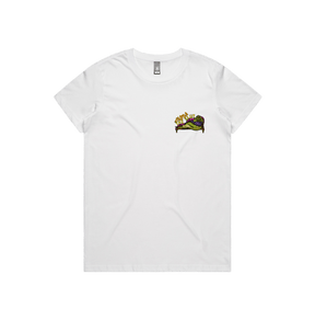 XS / White / Small Front Design Jabba The Slut ⛓️ - Women's T Shirt