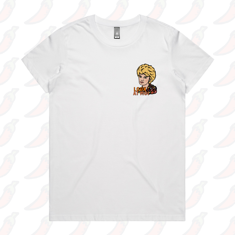 XS / White / Small Front Design Look At Moi 👁️👁️ - Women's T Shirt