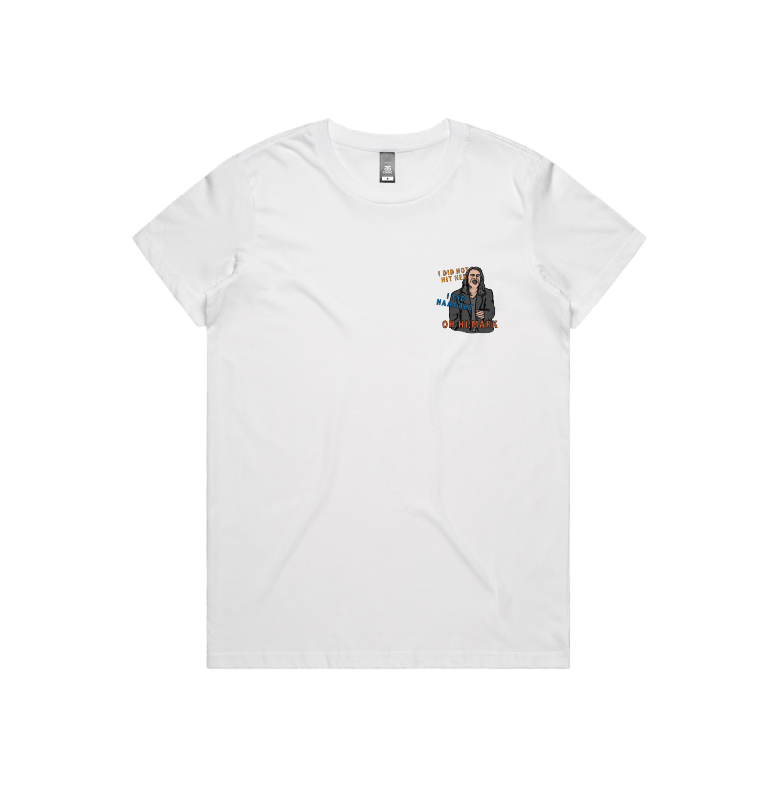 XS / White / Small Front Design Oh Hi Mark 👋🏻 - Women's T Shirt