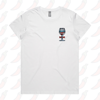 XS / White / Small Front Design Save Water Drink Wine 🍷- Women's T Shirt