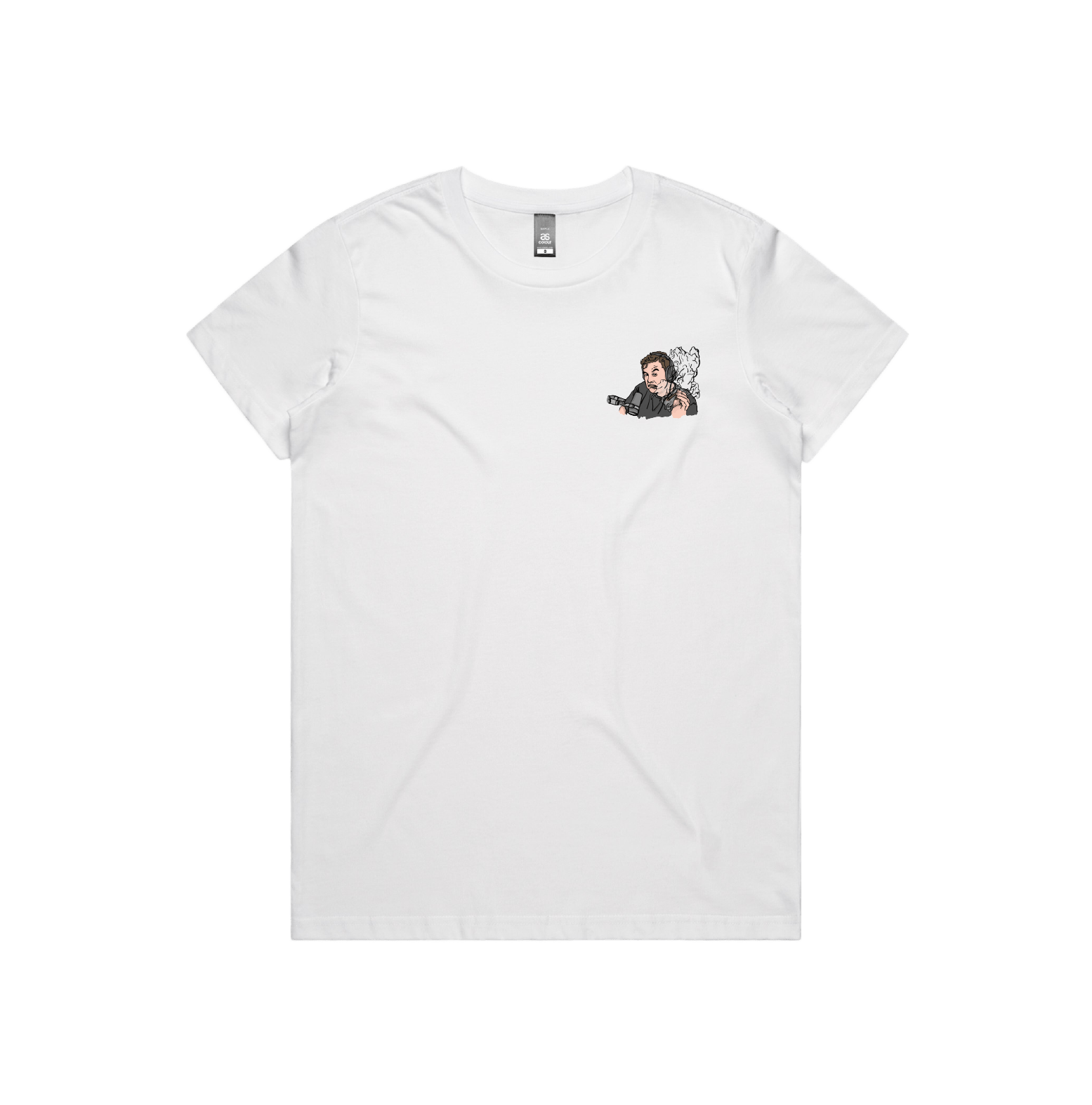XS / White / Small Front Design Smokin' Elon 💨 - Women's T Shirt