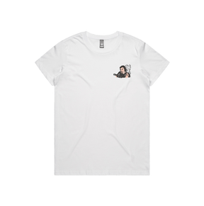 XS / White / Small Front Design Smokin' Elon 💨 - Women's T Shirt