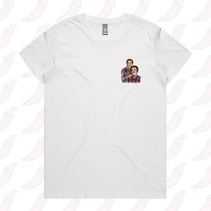 XS / White / Small Front Design Step Brothers 👨🏽‍🤝‍👨🏻 - Women's T Shirt