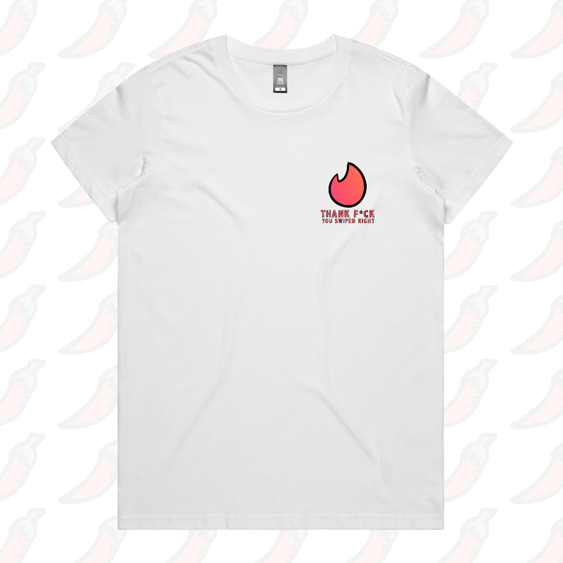 XS / White / Small Front Design Swipe Right 🔥 - Women's T Shirt