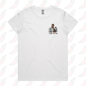 XS / White / Small Front Design The Duke 💋 - Women's T Shirt