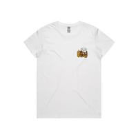 XS / White / Small Front Design This Is Fine 🔥 - Women's T Shirt