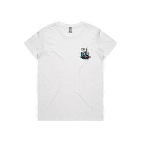 XS / White / Small Front Design Thomas The Dank Engine 🚂 - Women's T Shirt