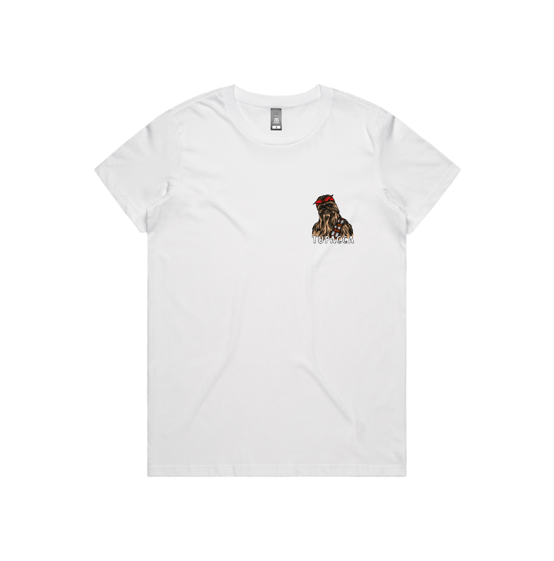XS / White / Small Front Design Tupacca ✊🏾 - Women's T Shirt