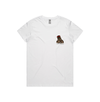 XS / White / Small Front Design Tupacca ✊🏾 - Women's T Shirt