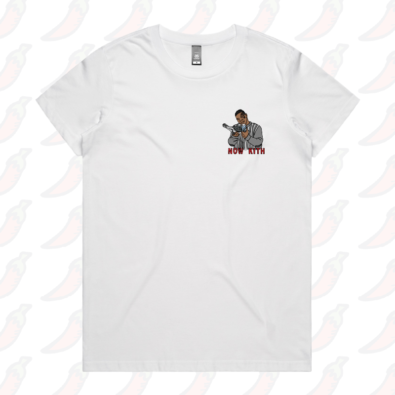 XS / White / Small Front Design Tyson Now Kith 🕊️ - Women's T Shirt