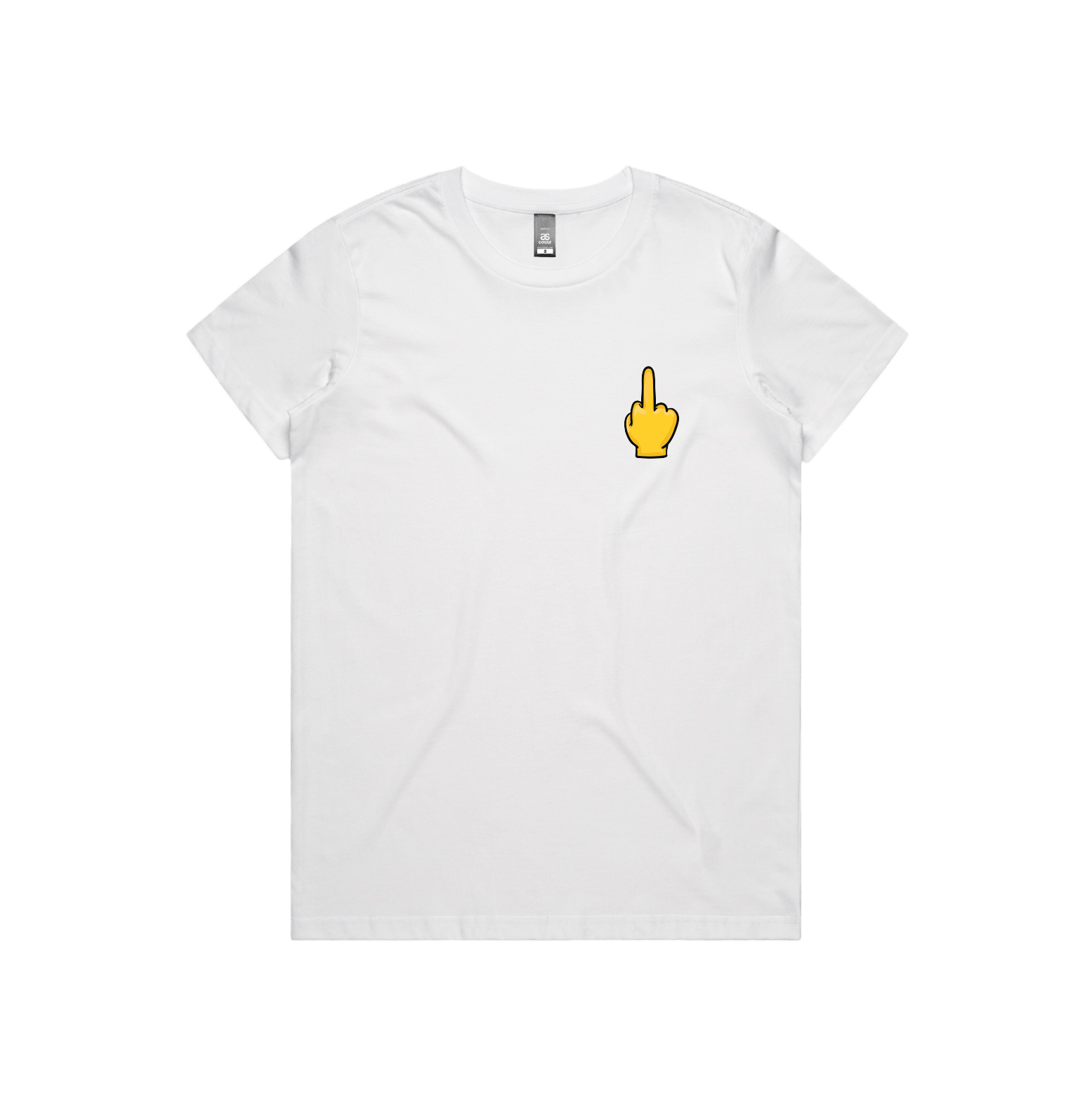 XS / White / Small Front Design Up Yours 🖕 - Women's T Shirt