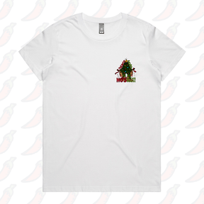 XS / White / Small Front Design WAP Christmas 😻🎄- Women's T Shirt