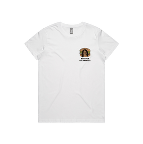 XS / White / Small Front Design Whopper Goldburger 🍔 - Women's T Shirt