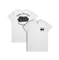 XS / White / Small Front & Large Back Design Casting Couch 📹 - Women's T Shirt