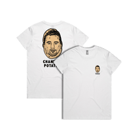 XS / White / Small Front & Large Back Design Channing Potatum 🥔 - Women's T Shirt