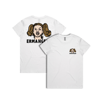XS / White / Small Front & Large Back Design Ermahgerd! 🤓 - Women's T Shirt