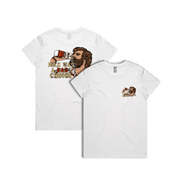 XS / White / Small Front & Large Back Design Milk Was A Bad Choice 🥛 - Women's T Shirt