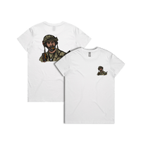 XS / White / Small Front & Large Back Design Never Go Full Retard 💥 - Women's T Shirt