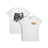 XS / White / Small Front & Large Back Design Spicy Baboon Original 🌶️ - Women's T Shirt