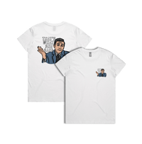 XS / White / Small Front & Large Back Design That's What She Said 🖨️ - Women's T Shirt