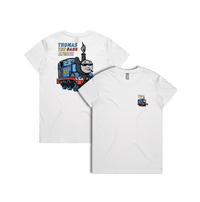 XS / White / Small Front & Large Back Design Thomas The Dank Engine 🚂 - Women's T Shirt