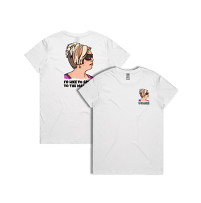 XS / White / Small Front & Large Back Design Unleash the Karen 😤 - Women's T Shirt