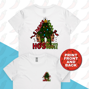 XS / White / Small Front & Large Back Design WAP Christmas 😻🎄- Women's T Shirt