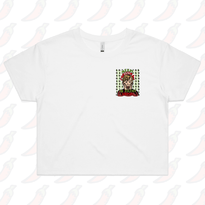Ya Filthy Animal 🎅  - Women's Crop Top