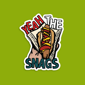 Yeah the Snags! (YTS!) 🌭 - Sticker