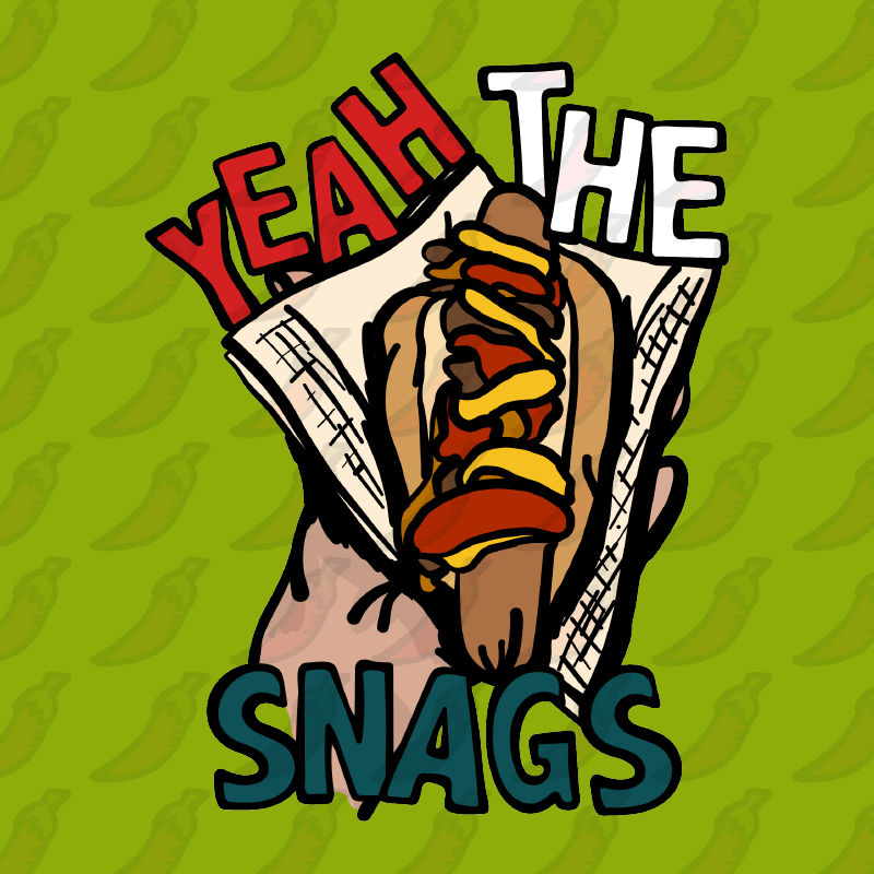 Yeah the Snags! (YTS!) 🌭 - Stubby Holder