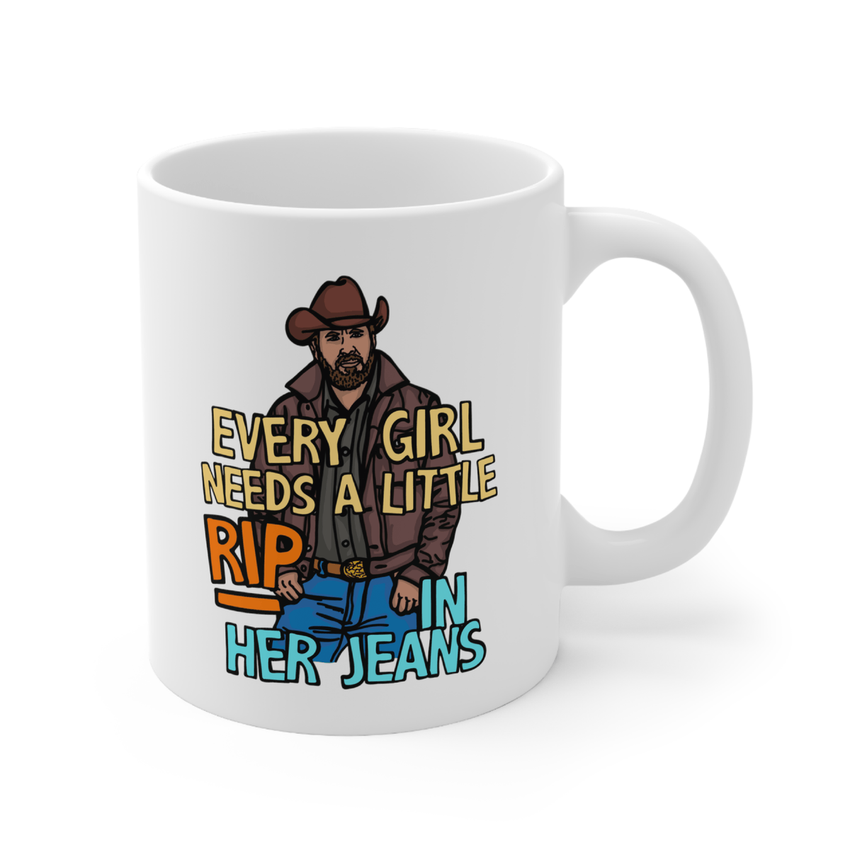 Yellowstone Rip 👖🤠 - Coffee Mug