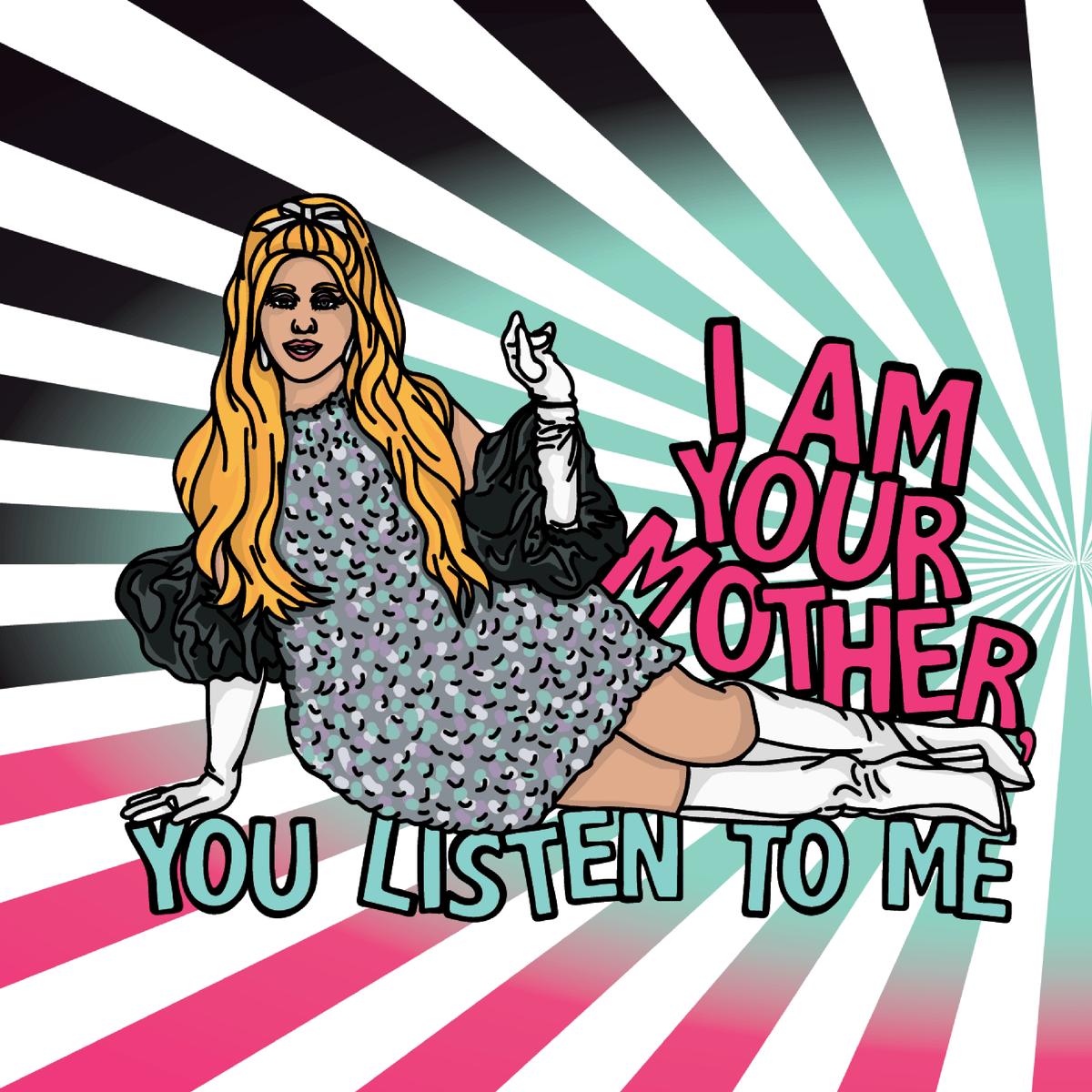 You Listen To Me 🎤🎶 - Stubby Holder